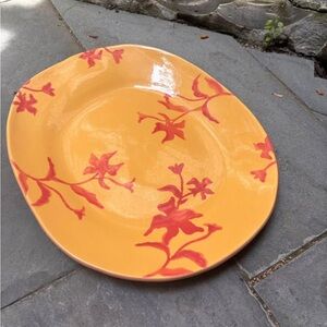 Vintage Bionda Bruno Ceramic Serving Tray Hand Painted